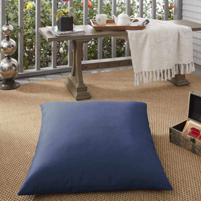 Wrought Studio Indoor/Outdoor Floor Pillow & Reviews Wayfair